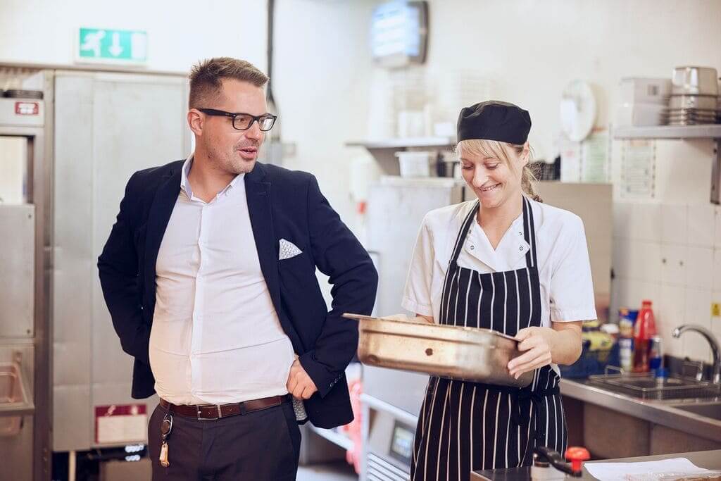 image of general manager and chef 