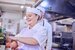 image of happy sous chef in the kitchen 