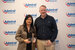 Admiral Law colleague, Emily, winning a Managers' Award, next to Adam Gavin