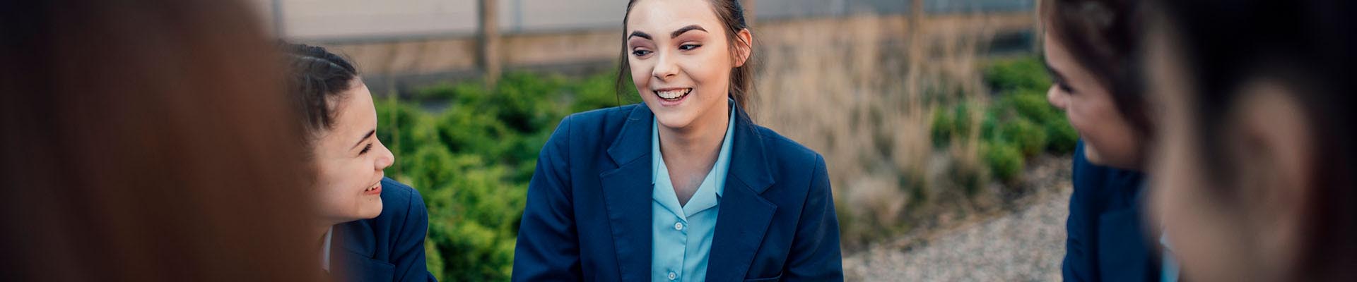 Pupils at summer school