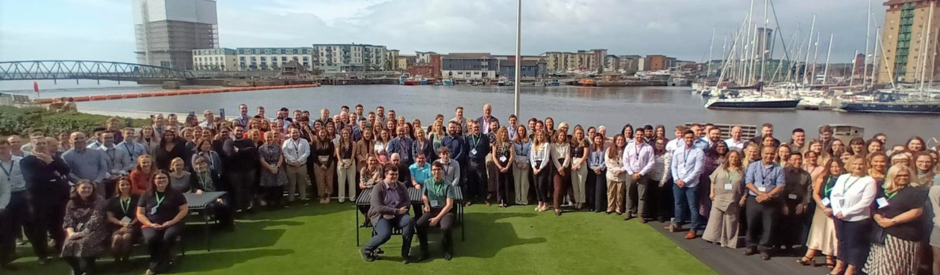 Image of ICON employees in Swansea office