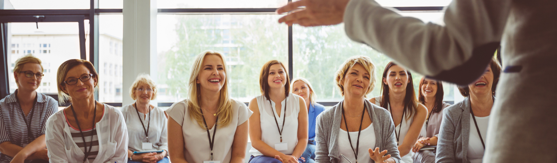 Females at a presentation