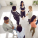 People talking in a meeting