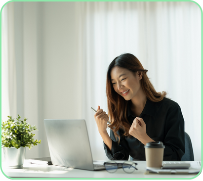 This is an image of a person holding a globe