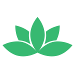 This is an image of a green icon, with three people and the first on at the front with a tick through it