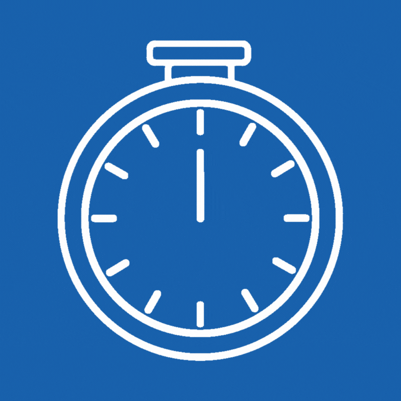 a working clock image icon