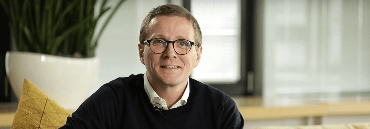 a man with glasses