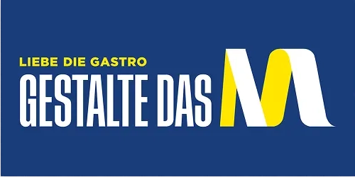 Liebe die Gastro, Gestalte das M Logo