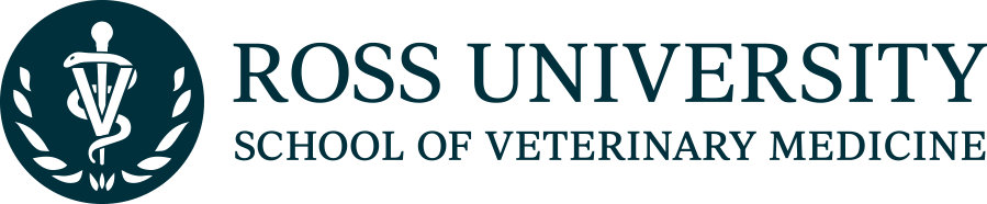 logo of ross university school of veterinary medicine brand