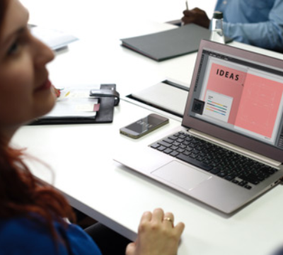 Person working at Adtalem