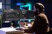 IT professional working with code.