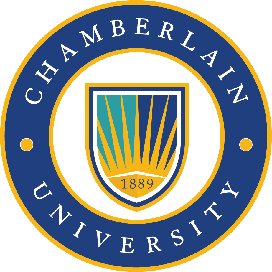 logo of chamberlain university brand