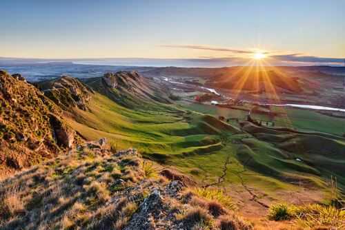 A New Zealand Landscape that has potential for mining 