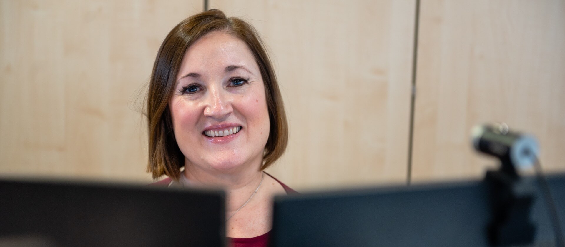 Image of woman smiling