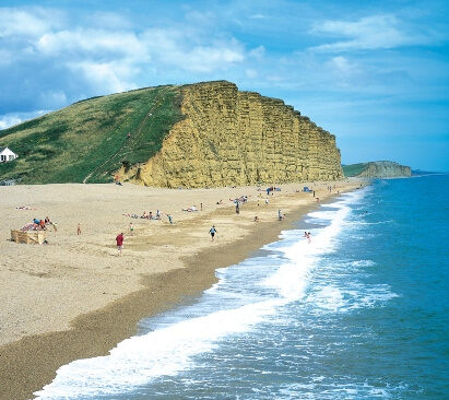 Image of West Bay in Dorset