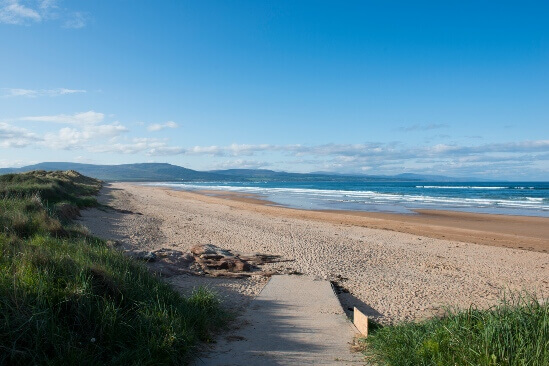 image of grannie's heilan' hame beach location