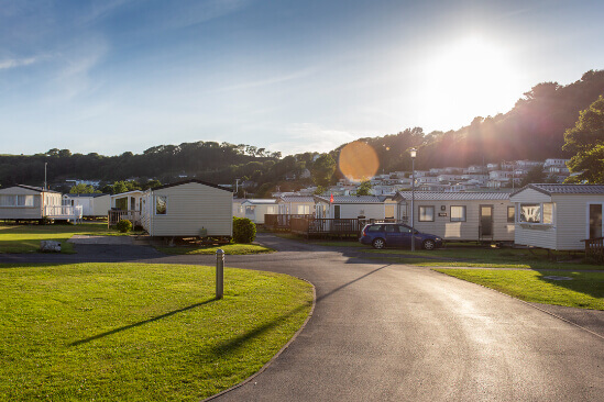 image of pendine sands holiday park