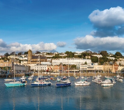 image of Torquay marina near Devon