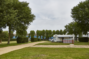 image of a caravan at vauxhall holiday park