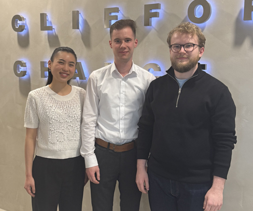 Lennart Martens, Dan Linh Hoang and Max Mauderer (München)