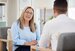 Mental health, female therapist and conversation with a man in the clinic