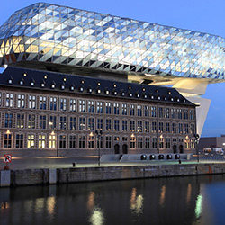 Havenhuis building in Antwerp
