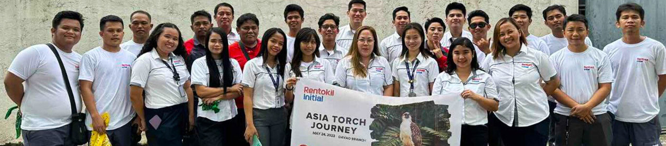 Group picture of Rentokil Initial colleagues