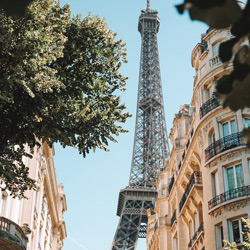 Eiffel tower in Paris