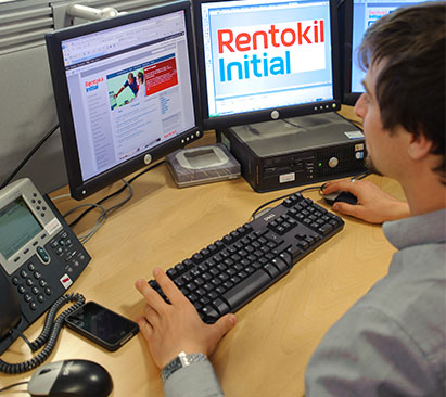 Rentokil Initial Employer Completing Role Specific Tasks