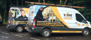 Wise Property Care Service Vans