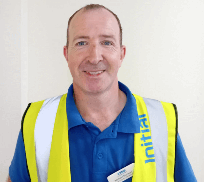 Initial Washroom Hygiene Service Driver Employee 