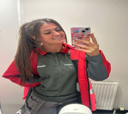 Rentokil Specialist Hygiene Employee Taylor McGeechan