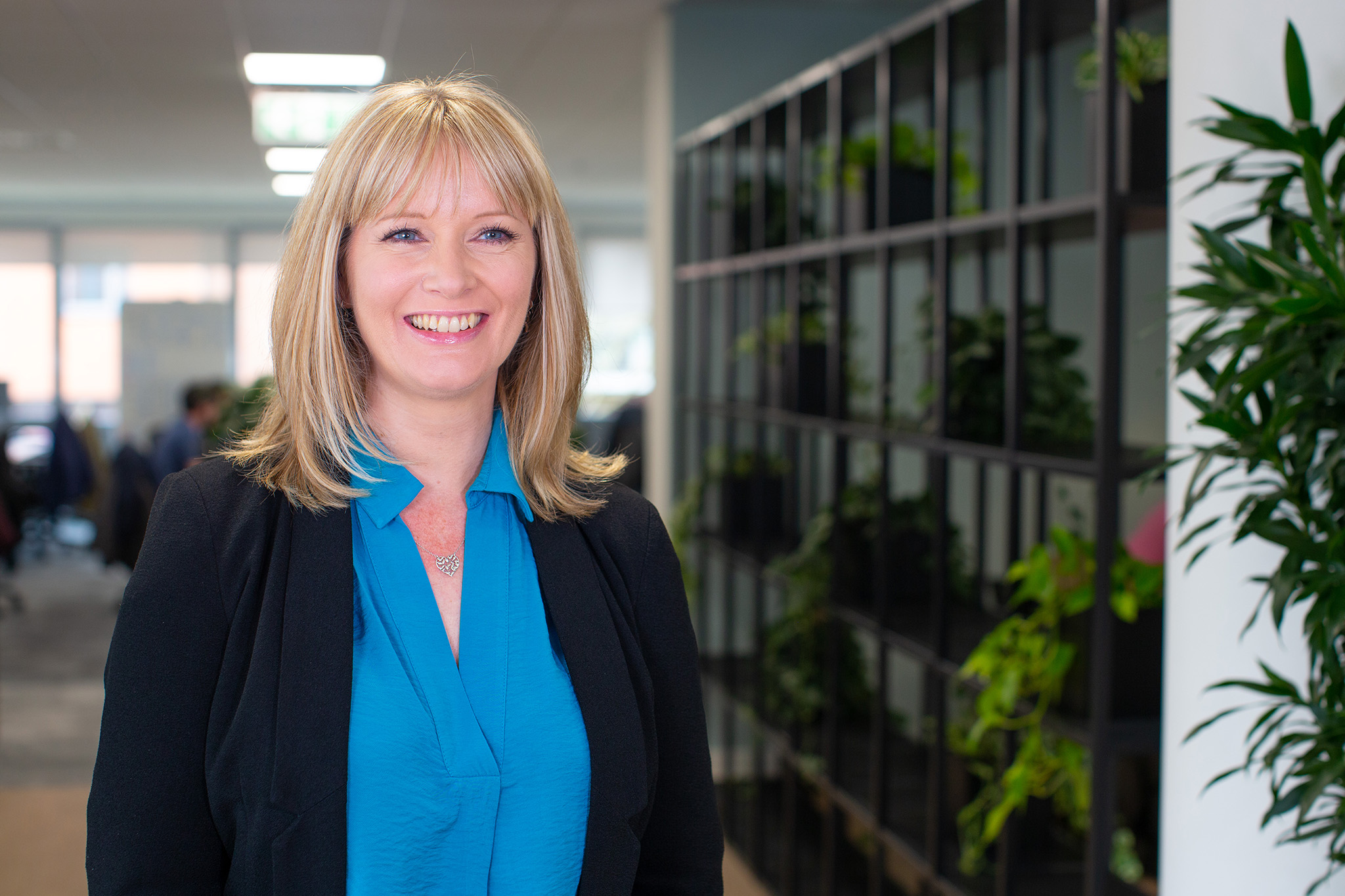 image of claire hazle smiling