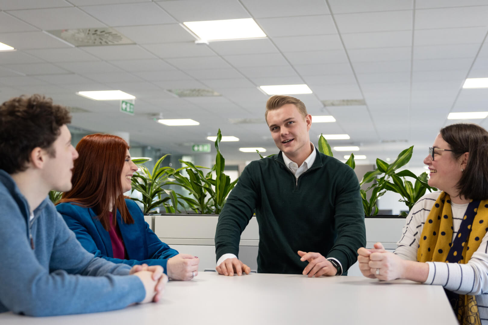 risk professionals in a meeting at L&G