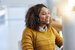 image of women speaking in a virtual meeting wearing a headset 