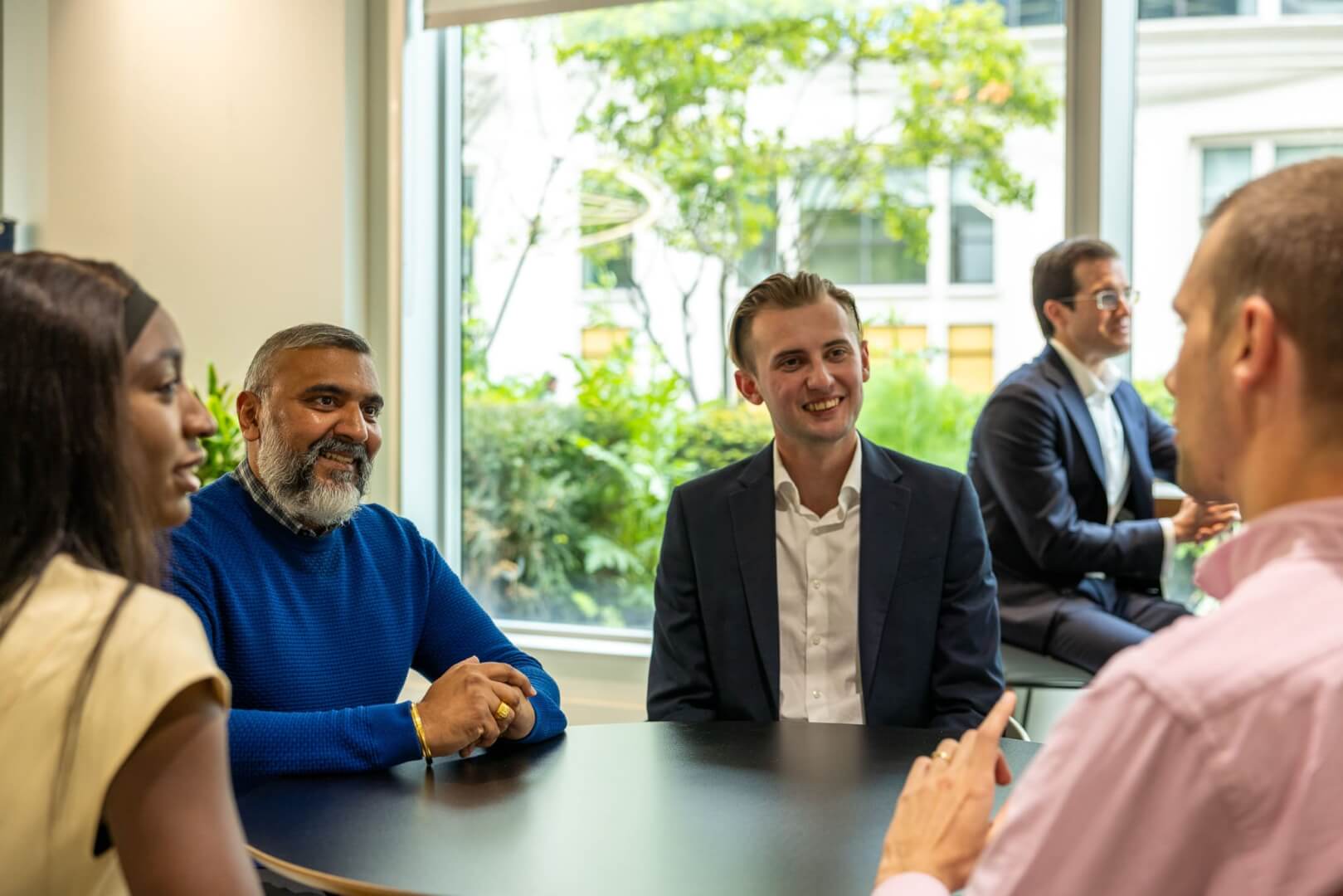 image of actuary meeting at L&G