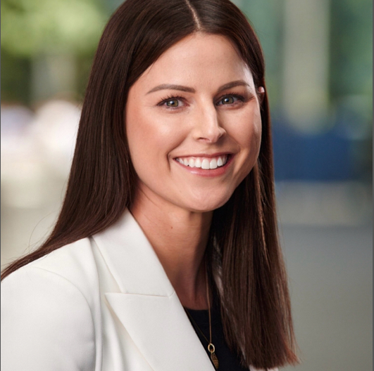 Employee smiling at camera