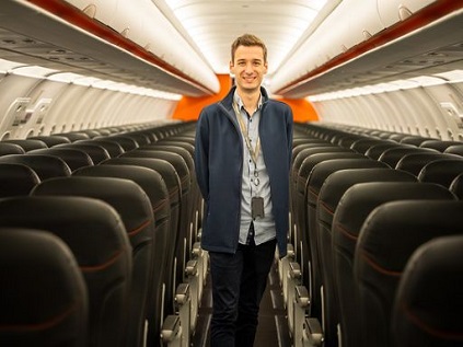 Jetstar Engineer on Plane