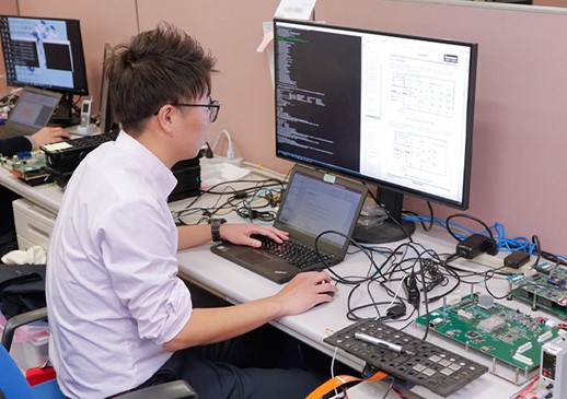 Illustration representing agile development