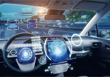 An image of a new age car interior 