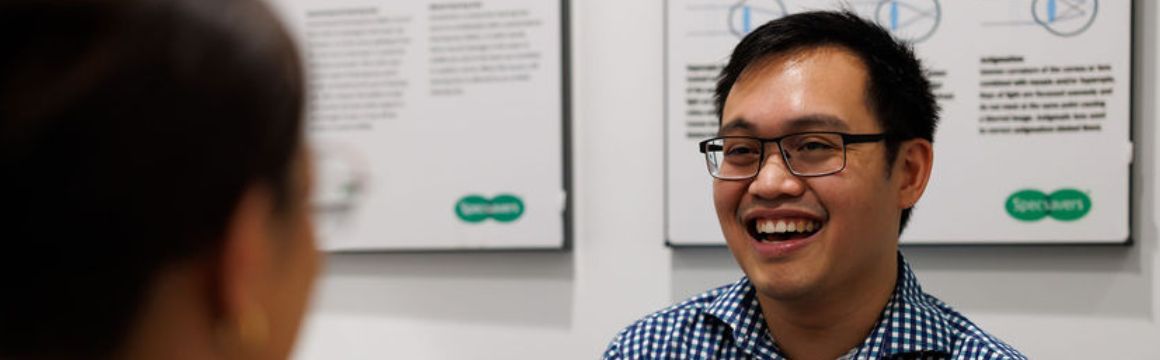 Image of man smiling