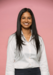 Woman wearing white shirt at Specsavers