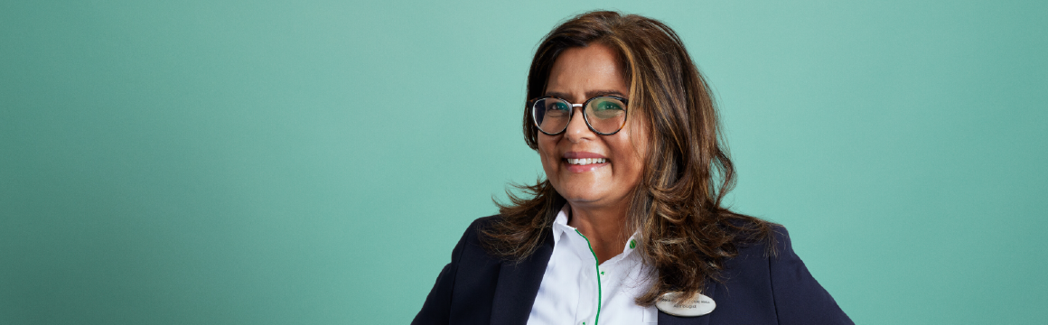 Specsavers employee smiling