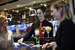 image of food and beverage server delivering drinks 