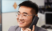 sales person on phone 