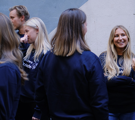 laptop on a wooden desk