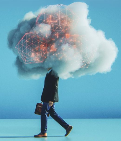 Cloud computing concept