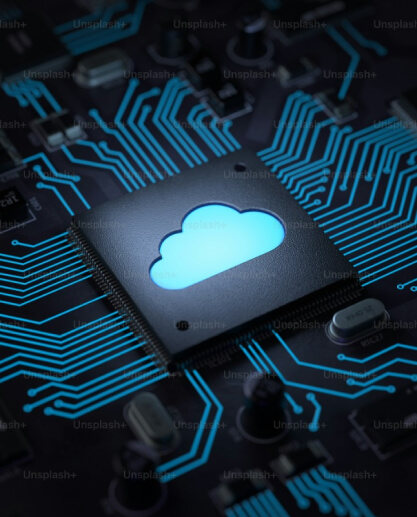 Cloud computing concept