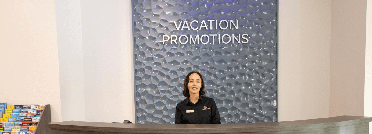Westgate Resorts Vacation promotions desk