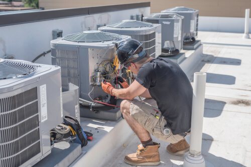 HVAC tech at River Ranch Florida